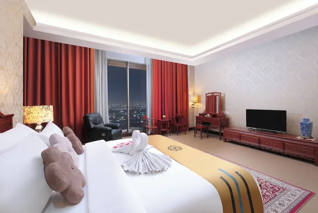 جناح رئاسي بسرير كينج، Merlynn Park Hotel 3/9