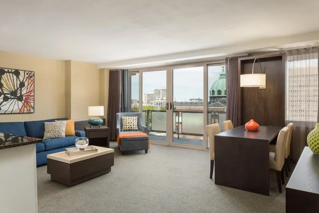 جناح بسريرين مزدوجين بغرفة نوم واحدة، The Windsor Suites 1/1