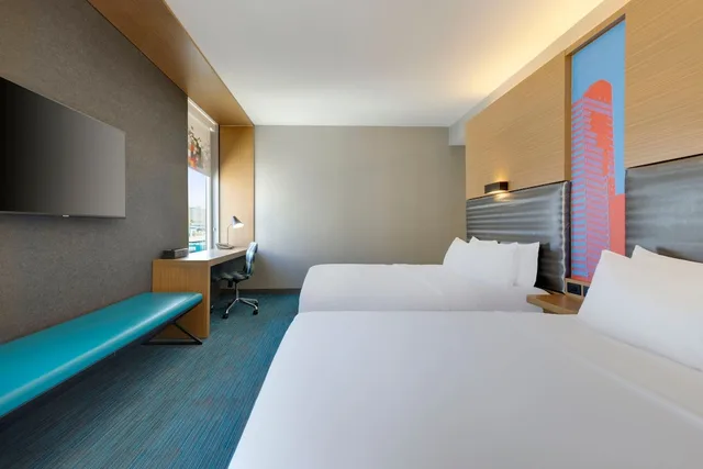 Room, 2 Queen Beds, Accessible, Aloft Milwaukee Downtown 1/8