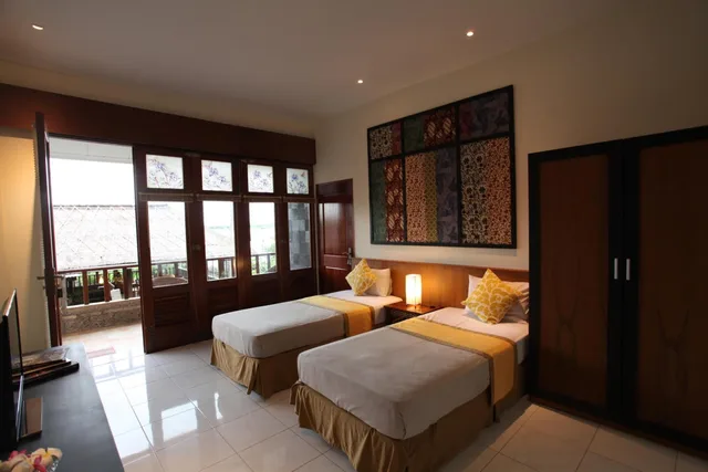 غرفة ديلوكس بسرير مزدوج أو سريرين منفصلين، Sanur Seaview Hotel 10/10
