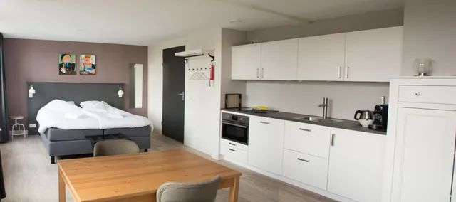 Ocean, Junior Suite, Studio, Queen Bed، Waepen Van Middelburg 2/3