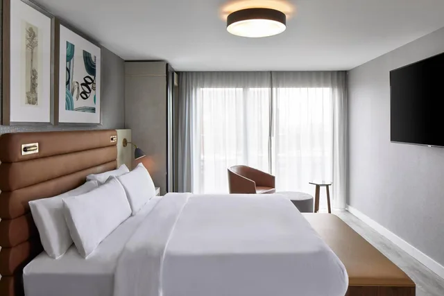 جناح بسرير كينج بإطلالة على المدينة بغرفة نوم واحدة مع أريكة، AC Hotel by Marriott Greenville 2/5