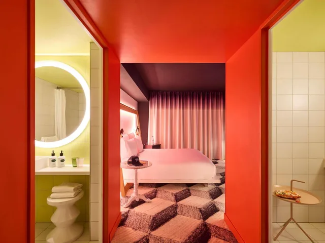 Large Mama, King Bed, Accessible، Mama Shelter Toulouse 4/4