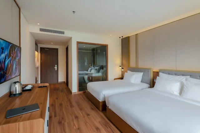 Deluxe, Triple, 1 Queen and 1 Single Bed, Garden View, The Tahiti Beach Hotel Phu Quoc 1/1