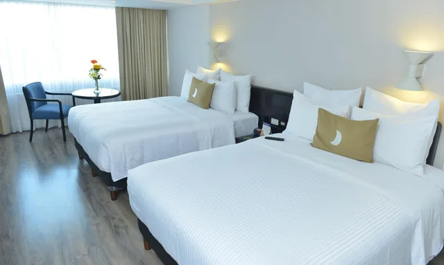 غرفة بسريرين مزدوجين لذوي الإعاقة، Grand Cantalagua Hotel Morelia, BW Signature Collection 7/10