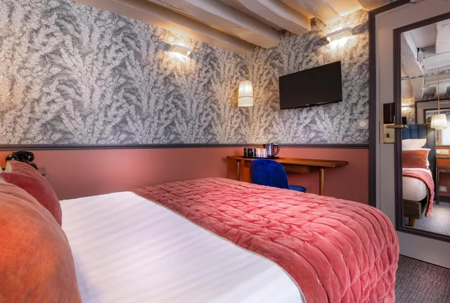 غرفة بسرير مزدوج، Dauphine Saint Germain Hotel 3/8