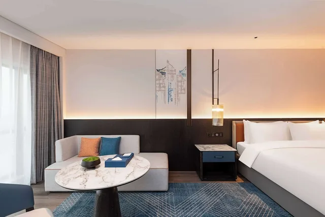 غرفة تنفيذية بسرير كينج، Wyndham Putian Downtown 4/5