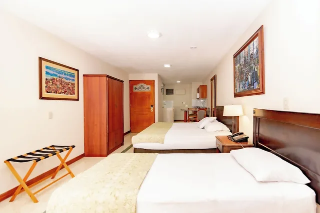 غرفة جونيور بسرير كينج وسرير فردي بمطبخ، San Pedro Del Fuerte Hotel 1/5