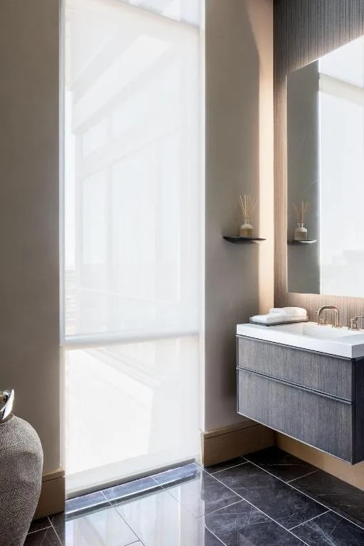 جناح رئاسي بسرير كينج بإطلالة على المدينة بغرفة نوم واحدة، Marriott Dallas Uptown 3/3