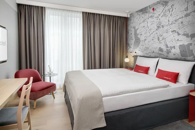 غرفة بزنس بسرير مزدوج، IntercityHotel Hamburg-Barmbek 3/5