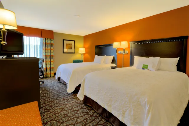 غرفة بسريرين كوين، Hampton Inn Asheville Tunnel Road 3/9