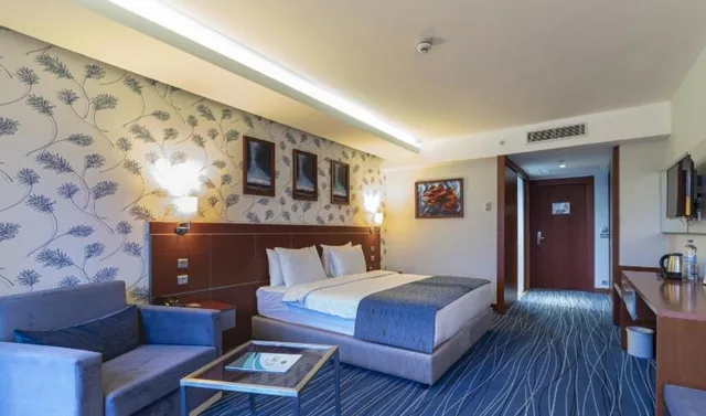 غرفة بسرير مزدوج مع أريكة، Duja Bodrum 1/2