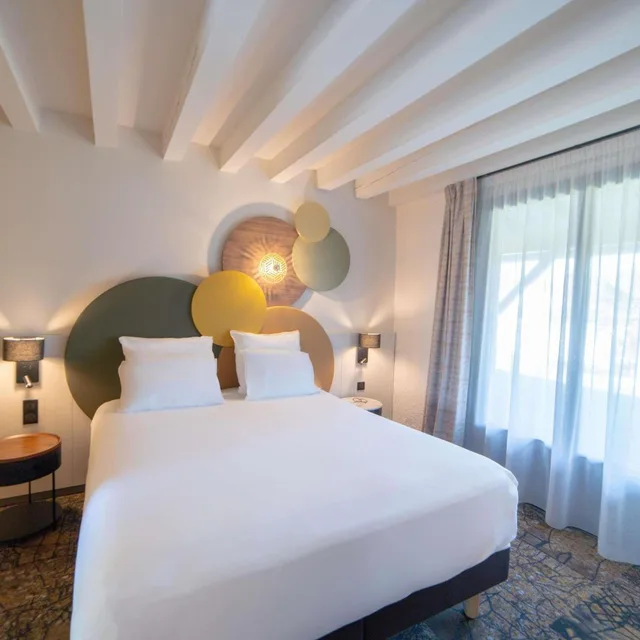 غرفة قياسية بسرير مزدوج، Mercure Auxerre Autoroute du Soleil 1/10