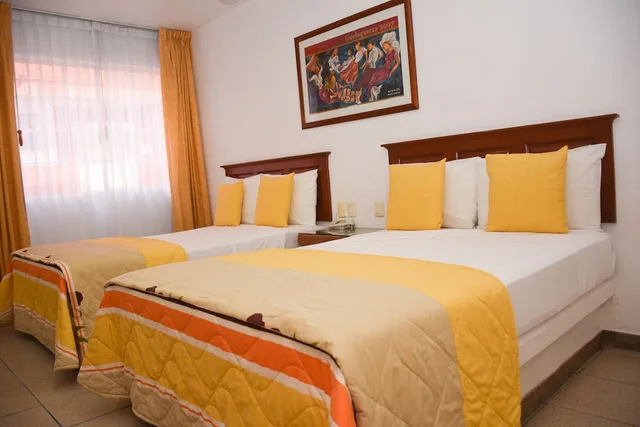 غرفة قياسية بسريرين مزدوجين، Hotel Camba 1/8