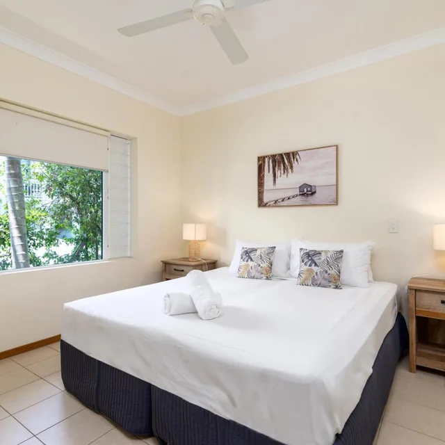 شقة بإطلالة على المسبح بغرفتي نوم، Verandahs Port Douglas 1/9