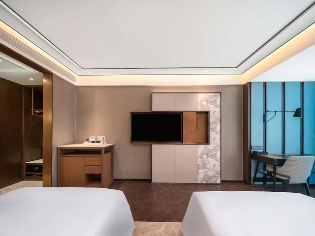 غرفة بسريرين منفصلين، Hilton Garden Inn Beijing Guomao 2/9