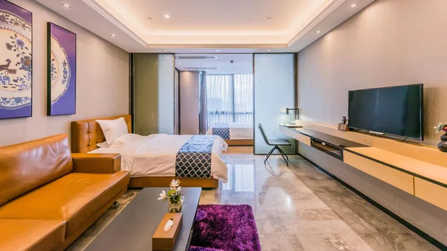 جناح بريميوم بإطلالة على المتنزه، Nomo Beijing Rd.Jiedenga-Mall Apartment 2/5