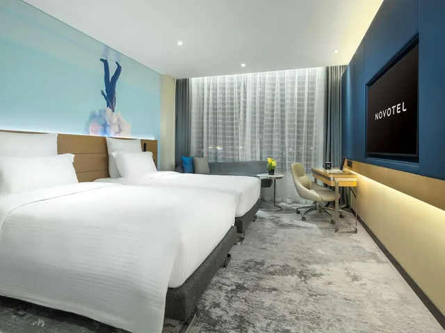 غرفة تنفيذية بسريرين منفصلين، Novotel Guangzhou Baiyun Airport 1/3
