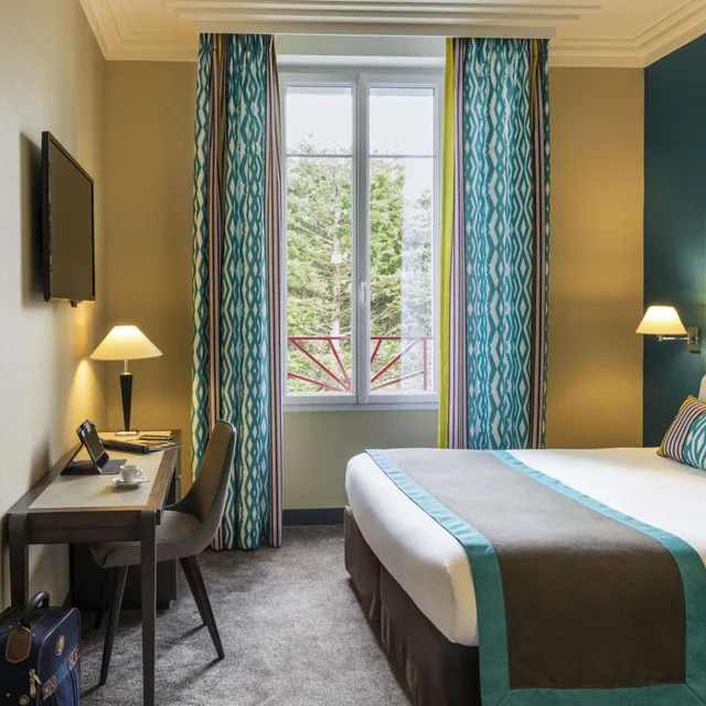 غرفة كلاسيكية بإطلالة على المتنزه، Mercure La Baule Majestic 4/10