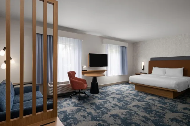 جناح استوديو بسرير كينج، Hampton Inn & Suites Southern Pines-Pinehurst 1/10