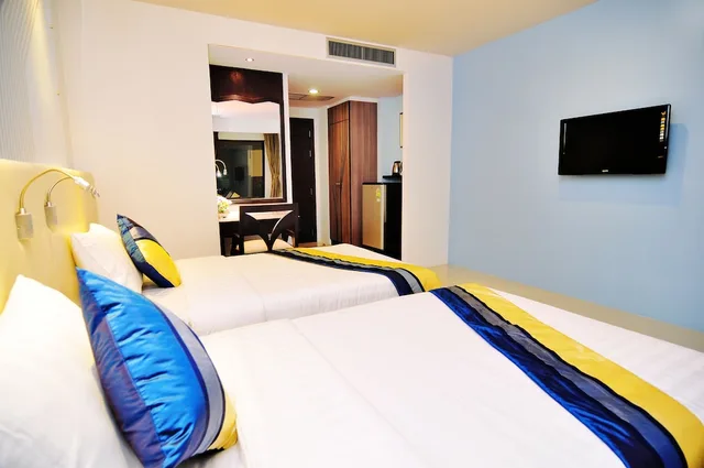 غرفة قياسية بسرير مزدوج، The Blueco Hotel 5/8