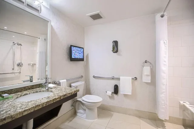 Room, King Bed, Accessible, Renaissance Raleigh North Hills Hotel 3/4