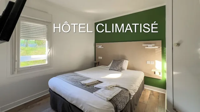 غرفة بسريرين منفصلين، Fasthotel Le Mans 3/7