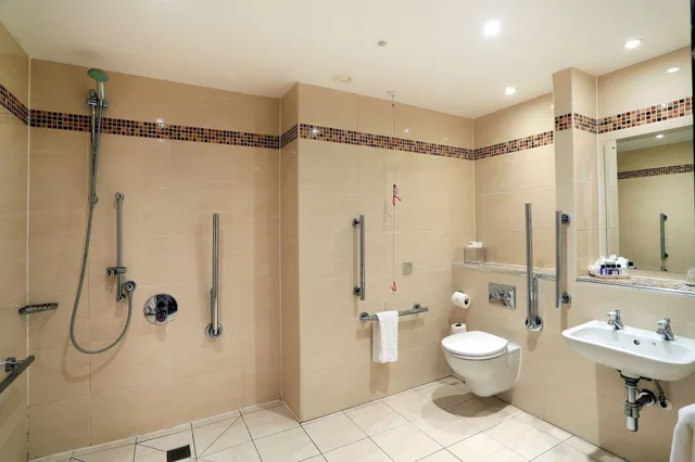 غرفة قياسية بسرير مزدوج لذوي الإعاقة، Macdonald Norwood Hall Hotel 3/3