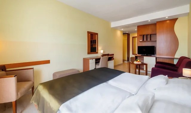 غرفة بسرير كوين، Hunguest Hotel Sun Resort 5/8