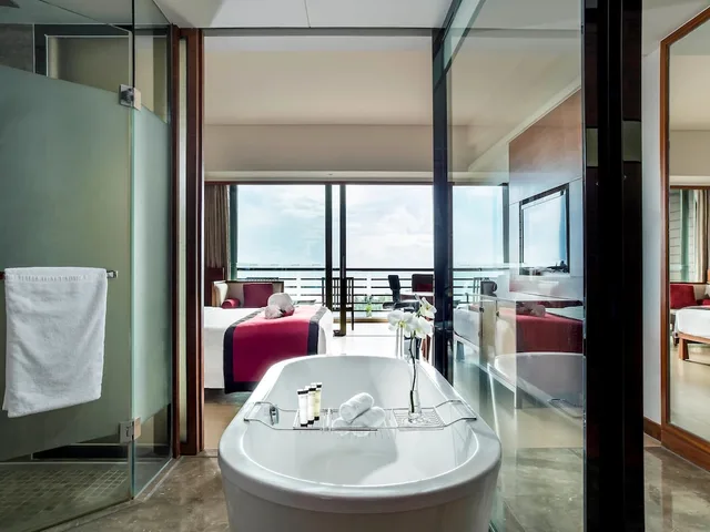 جناح تنفيذي بسرير كينج، Pullman Oceanview Sanya Bay Resort and Spa 10/10