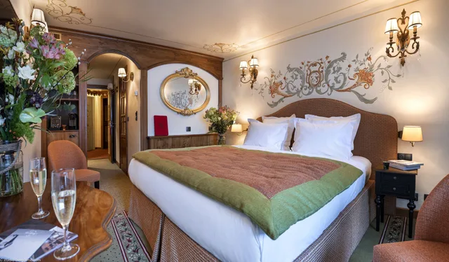 غرفة سوبيريور رباعية بسرير كوين بإطلالة على الجبل، Hotel de la Loze 1/3