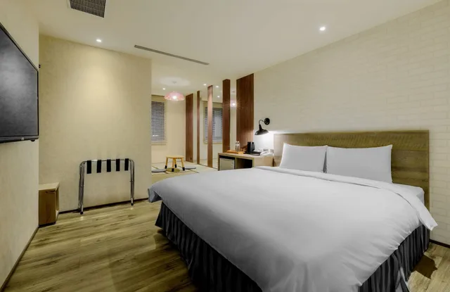 غرفة بريميوم بسرير مزدوج بأرضية تاتامي، Lan Kwai Fong Garden Hotel 4/7
