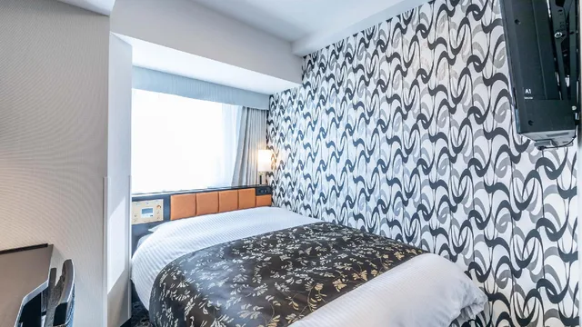 غرفة قياسية بسرير مزدوج بدون إطلالة، APA Hotel & Resort Ryogoku Eki Tower 1/1