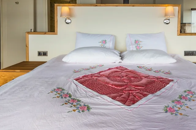 غرفة ديلوكس بسرير مزدوج بإطلالة على البحر، Assos Yildiz Hotel 1/4