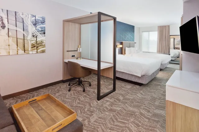جناح بسريرين كوين مع أريكة، SpringHill Suites by Marriott Montgomery Prattville Millbrook 3/7