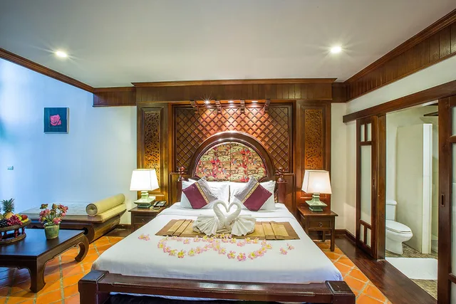 دوبلكس عائلي بسرير كينج وسرير كوين، The Hotspring Beach Resort and Spa 2/10