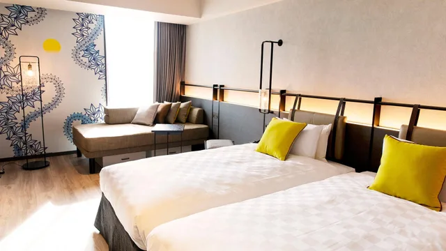 غرفة سوبيريور بثلاثة أسرّة مع أريكة، Tokyo Bay Shiomi Prince Hotel 2/2