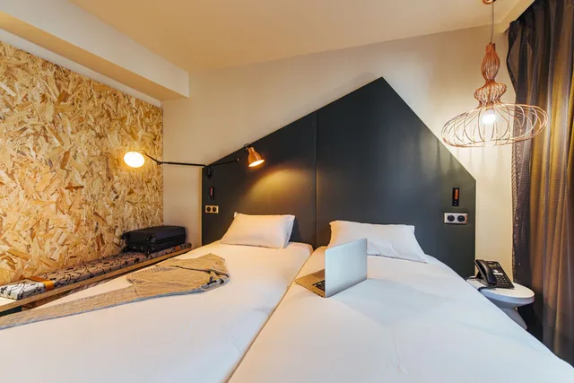 غرفة قياسية بسريرين منفصلين، ibis Styles Rouen Centre Rive Gauche 1/10