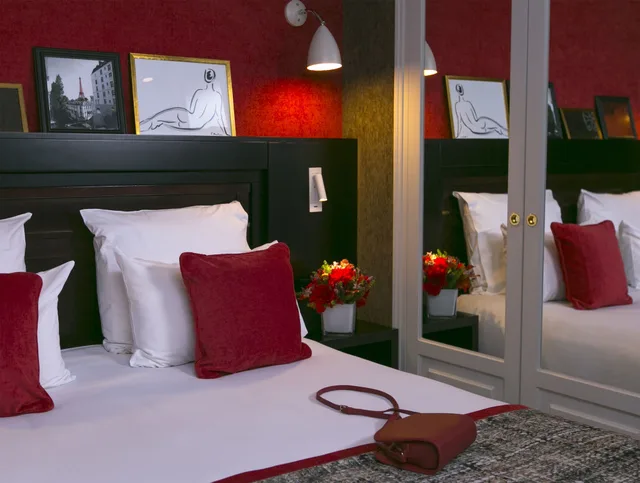 غرفة سوبيريور بسرير كينج، Hotel De Neuville Arc De Triomphe 4/5