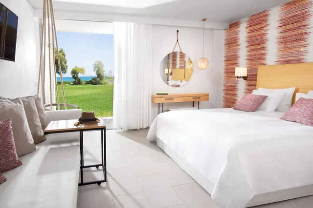 Bungalow, Double Bed, Sea Front، Agapi Beach Resort Premium All Inclusive 2/6