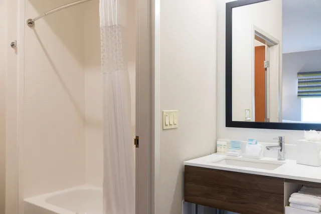 غرفة بسرير كينج مع أريكة، Hampton Inn & Suites East Lansing Okemos 3/3