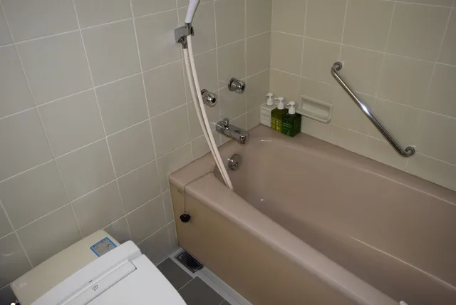 غرفة يابانية غربية بسريرين منفصلين وفرشتي فوتون، Asakusa Central Hotel 5/6