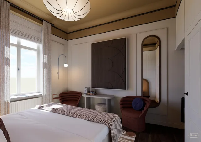 غرفة ديلوكس، Hotel Kasteel Doenrade 4/9