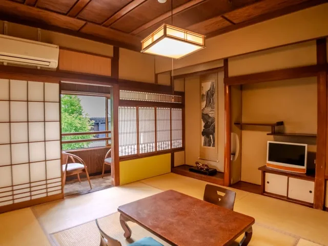 غرفة أساسية ثلاثية بفرشتي فوتون، Chuoukan Shimizuya Ryokan 1/3
