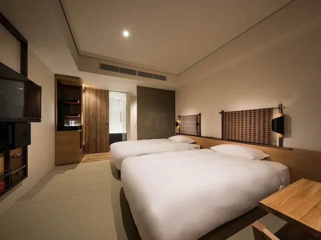 غرفة يابانية بريميير بسريرين منفصلين، Kyoto Granbell Hotel 1/4