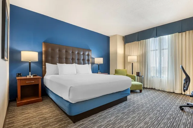 غرفة بسرير كينج في طابق مرتفع، Drury Plaza Hotel Columbia East 1/3