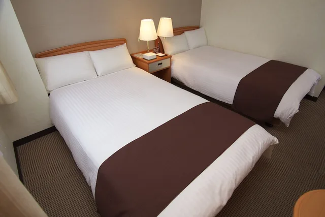 غرفة بسريرين منفصلين، Toyooka Sky Hotel 2/3