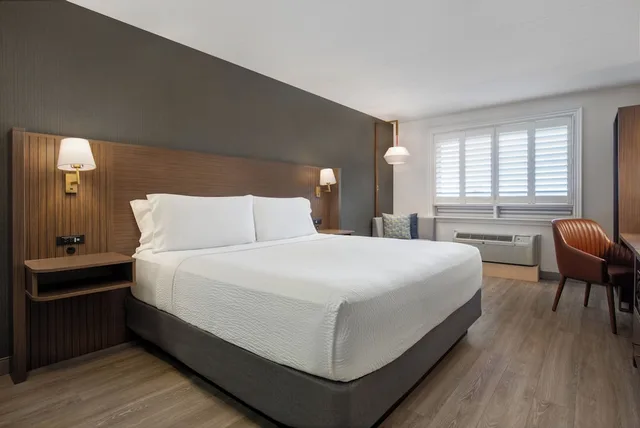 جناح بسرير كينج بحوض جاكوزي، Holiday Inn Hotel Suites St Catharines Conference Ctr 1/4