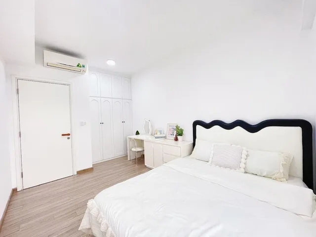 شقة فاخرة بسريرين كوين بإطلالة على المدينة بغرفة نوم واحدة، T5 Masteri Apartment 1/3