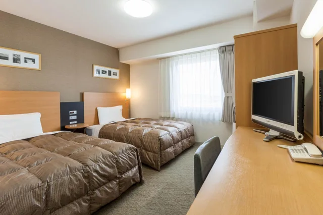 غرفة قياسية بسريرين منفصلين، Comfort Hotel Hachinohe 1/3